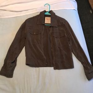Army green spring jacket